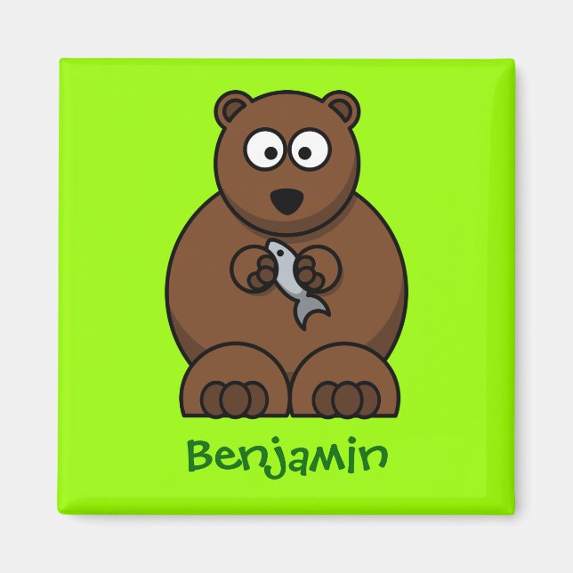 Kuddebjörn Magnet (Framsidan)