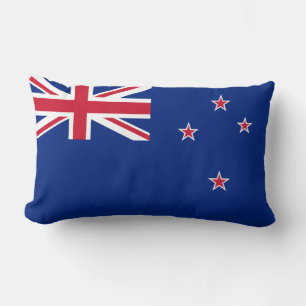 Kudden av flagga New Zealander (Kiwi) Lumbarkudde