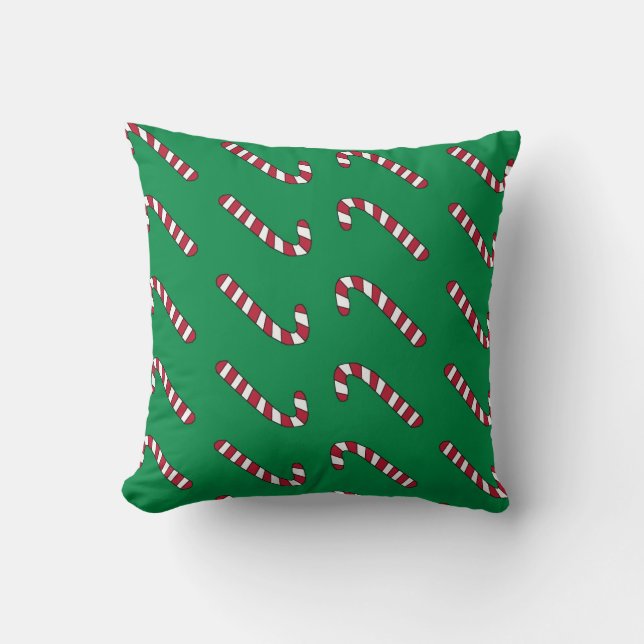 Kudden candy cane kudde (Framsida)