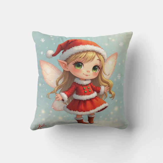 Kudden Jul Fairy Pillows Kudde (Baksida)