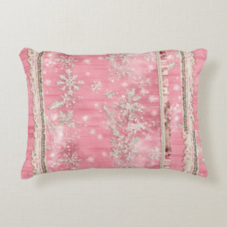 Kudden rosa färg prydnadskudde