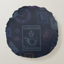 Kudden vintage Frimärke - Mörken