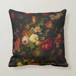 Kudder blom- elegant konst för vintage kudde