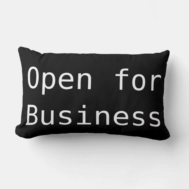 "Kudder den affärs" polyesterlumbaren Lumbarkudde (Framsida)