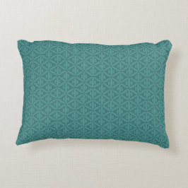 Kudder den blåaktiga grönaktiga brytningen för prydnadskudde