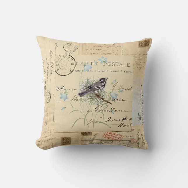 Kudder den franska vykortet för kudde (Framsida)