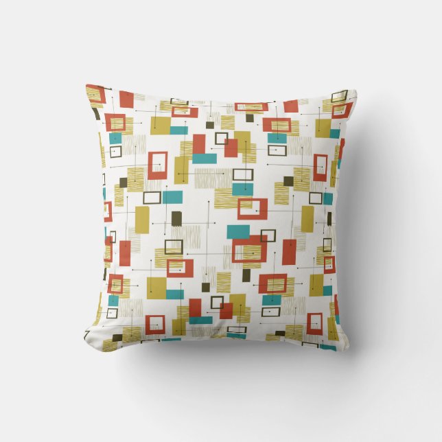 Kudder den moderna designen för det mitt- kudde (Framsida)