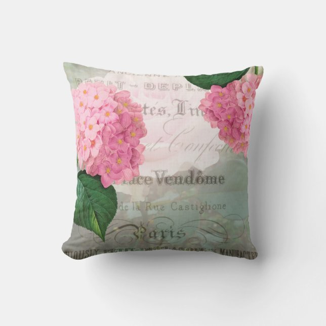 Kudder den romantiska franska brytningen för den kudde (Framsida)