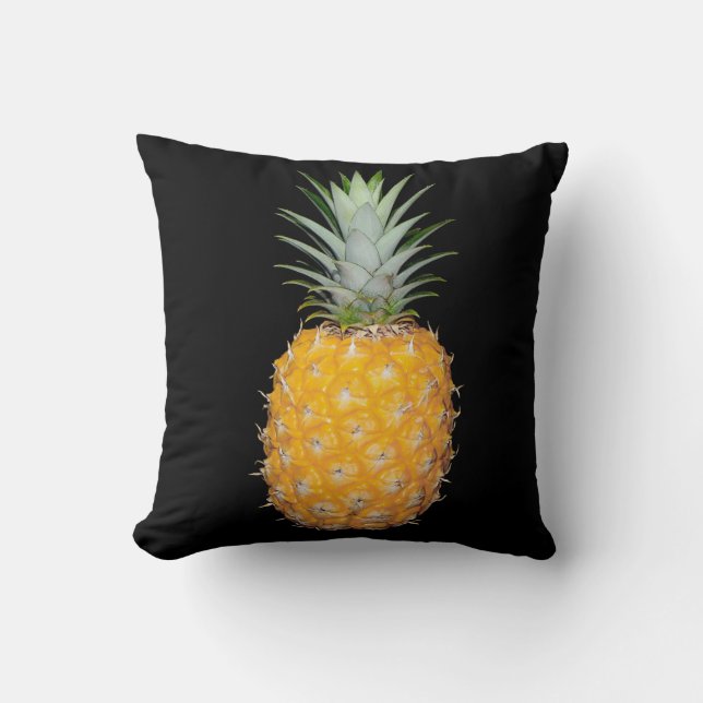 Kudder den svart dekoren för ananas kudde (Framsida)