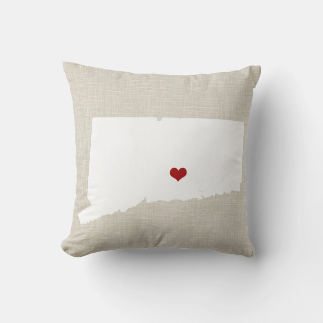 Kudder det statliga nya hemmet för det Connecticut Kudde (Framsida)