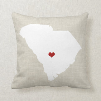 Kudder det statliga South Carolina nya hemmet 16" Kudde