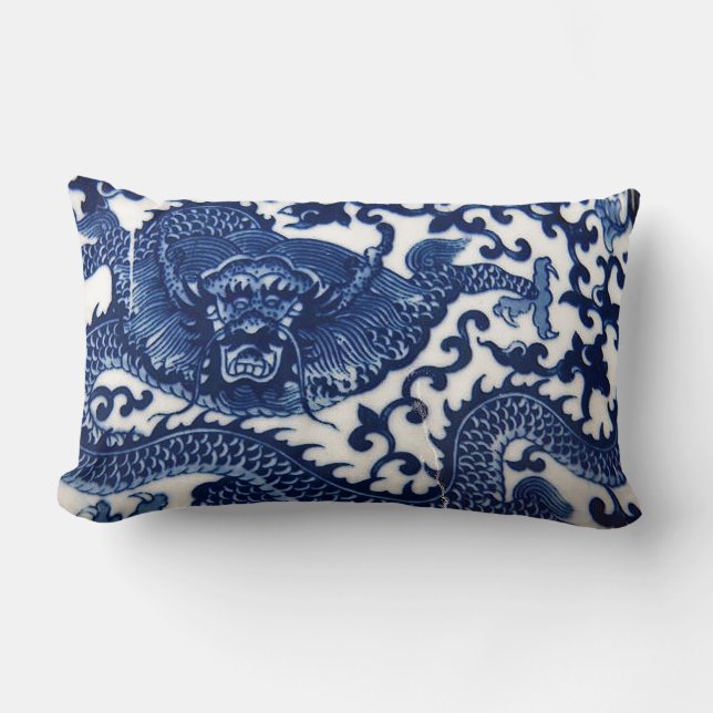 "Kudder draken ", Lumbarkudde (Framsida)