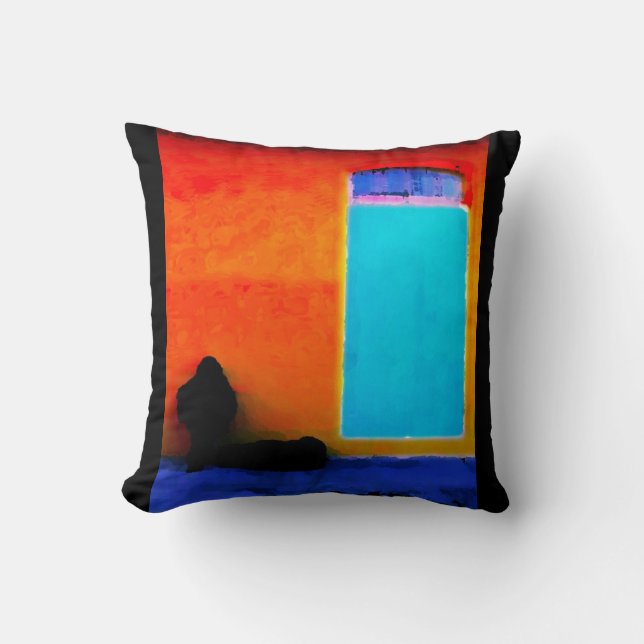 Kudder fördunklad" JTG-konst "för musiker Kudde (Framsida)