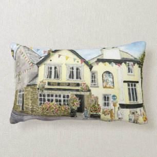 "Kudder fraktgästgivargården (Fowey)" Lumbarkudde