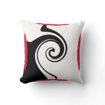 "KUDDER GEOMETRISK 1" 16" x 16" POLYESTERDUGG