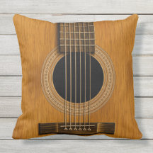 Kudder naturlig Wood musik för akustisk gitarr