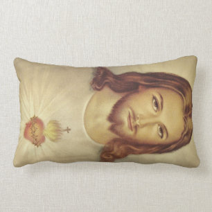 Kudder sakral hjärta för klassikern av den Jesus Lumbarkudde