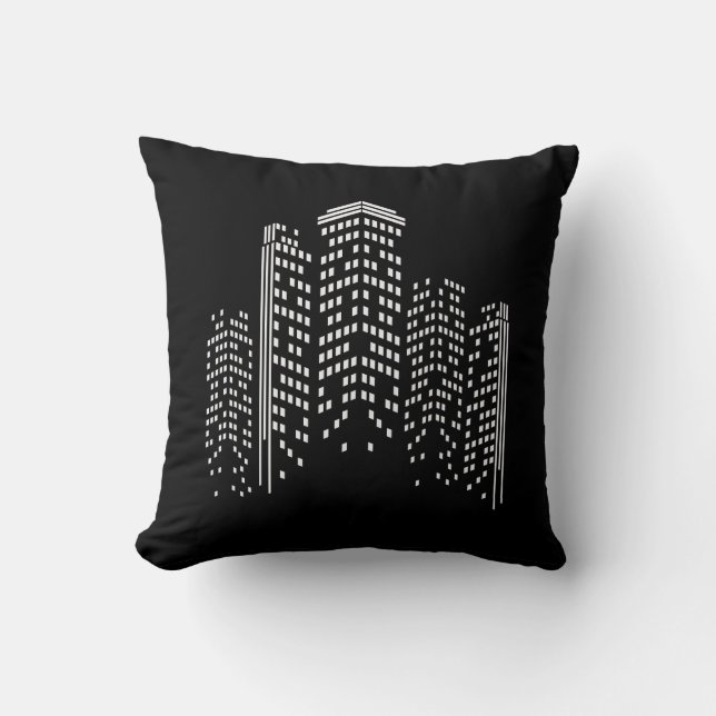 Kuddfodral Stadsmotiv Kudde (Framsida)