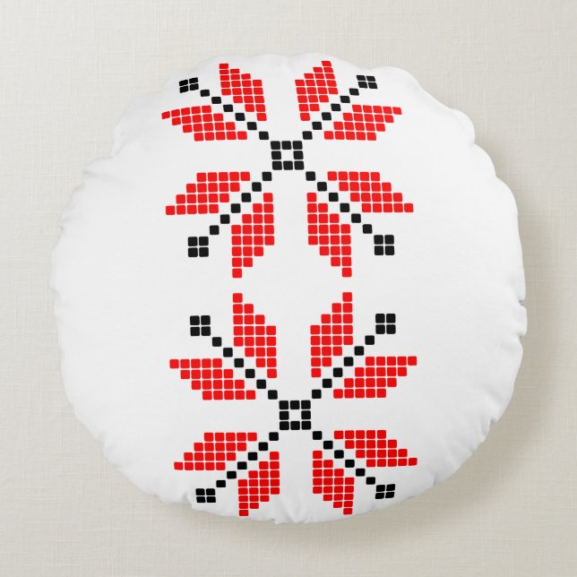 Kuddförvaring  rund kudde (Framsidan)