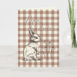 Kuddiskt Bunny Rabbits Bonanza - Glad påsk. Helgkort