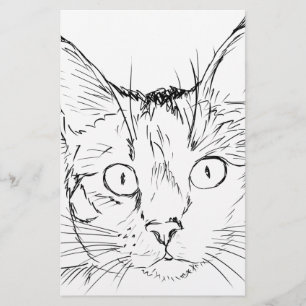 Kuddkatt Brevpapper