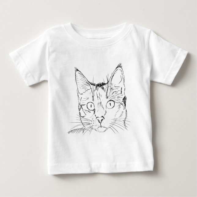 Kuddkatt Tee (Framsida)