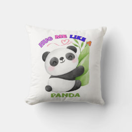 Kuddklot – Krama mig som en panda Kudde