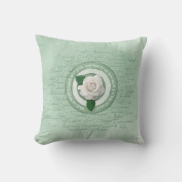 Kuddpåslakan i blomning kudde