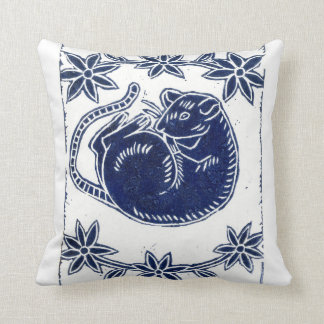 Kuddpillow för råttälskare kudde