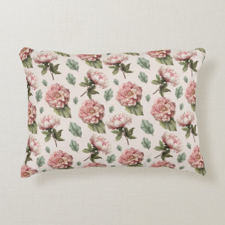 kuddvintage rosor för blomsterälskare prydnadskudde