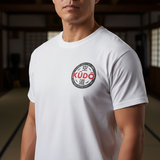 Kudo – Minimal Japanese Martial Arts Emblem T Shirt (Skapare uppladdad)