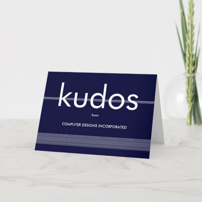 Kudos Grattiss Card Kort (Framsida)