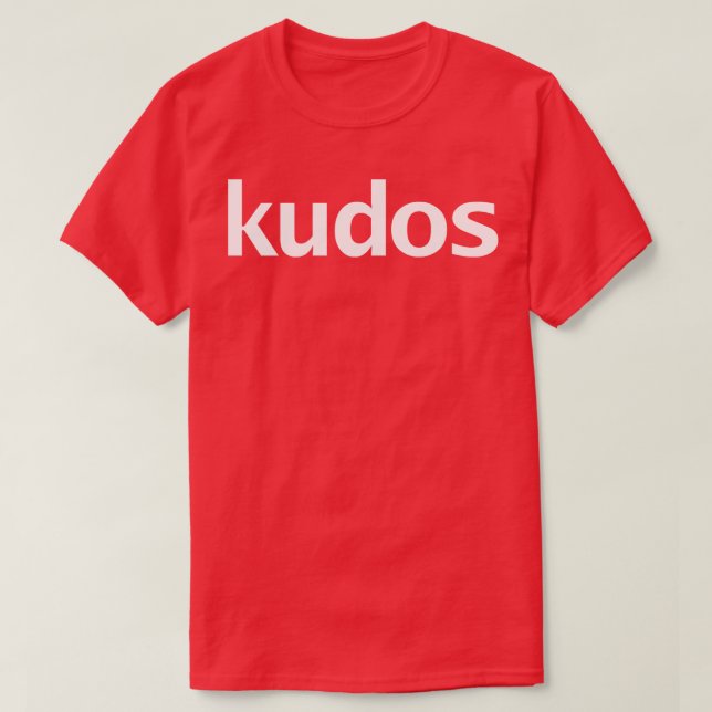 Kudos T Shirt (Design framsida)