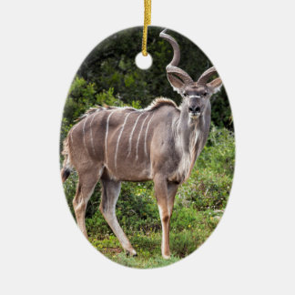 Kudu. Julgransprydnad Keramik