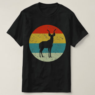 kudu retro vintage silhouette 70s t shirt