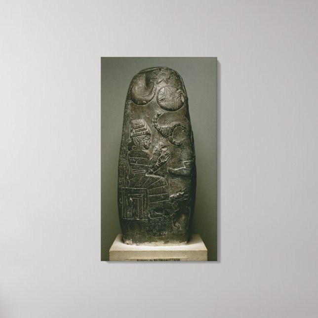 Kuduru of Nazimaruttash, Kung of Babylon, c.1328- Canvastryck (Framsida)