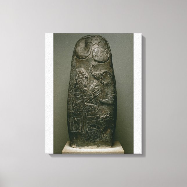 Kuduru of Nazimaruttash, Kung of Babylon, c.1328- Canvastryck (Framsida)