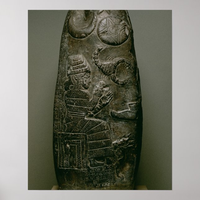 Kuduru of Nazimaruttash, Kung of Babylon, c.1328- Poster (Framsidan)