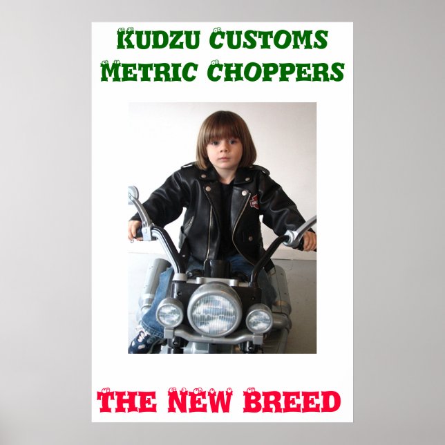 Kudzu Anpassningsbars Poster (Framsidan)