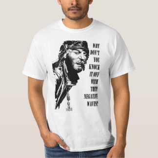 Kufnågot att säga (svarten & vit) t shirt