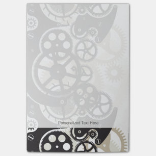 Kugg hjul post-it block
