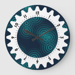 Kuggad 01 - Elektrisk Regn Stor Klocka