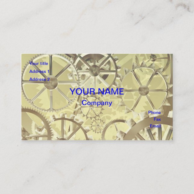 Kuggehjul Visitkort (Framsida)