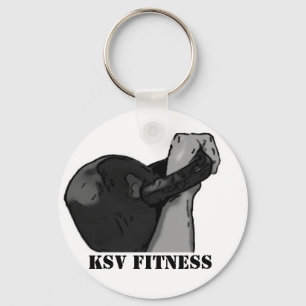 Kuggen Kettlebell Keychain Nyckelring