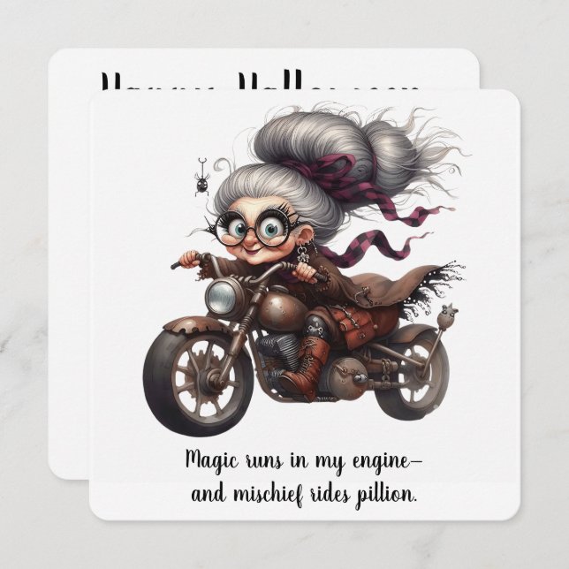 Kugghjul, Ghouls och Granny Glam (Fram/baksida)