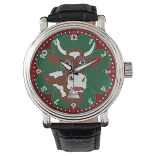 Kuh Schweiz Suisse Svizzera Svizra Schweiz Armbandsur
