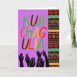 Kujichagulia Self Determination Kwanzaa Kort