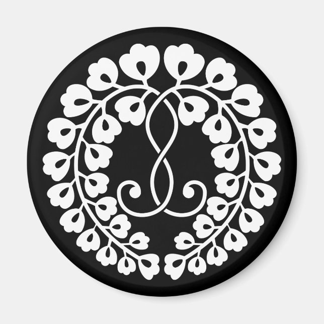 Kujo wisteria H Magnet (Framsidan)