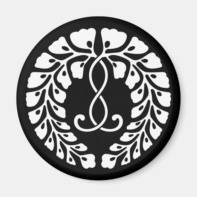 Kujo wisteria magnet (Framsidan)