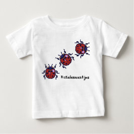 Kukelesaantjes pixelart shirt t shirt